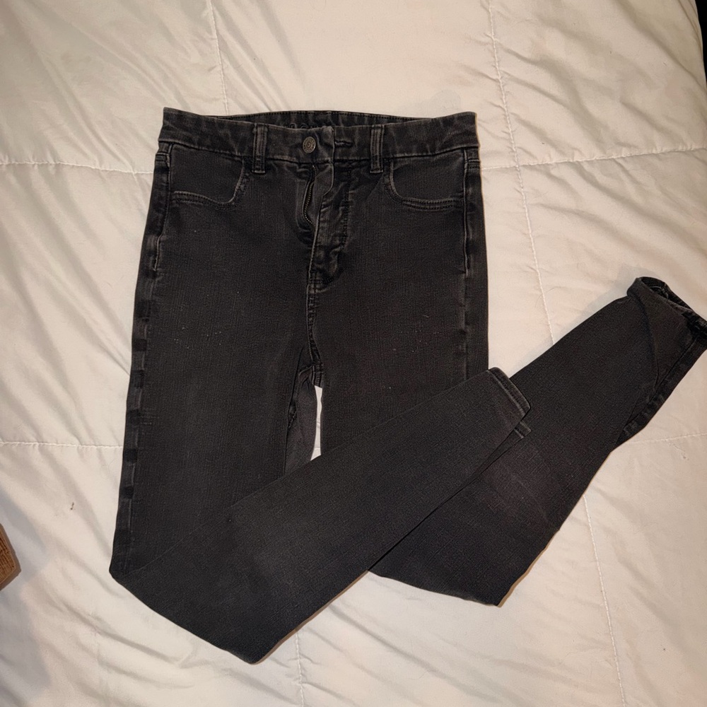 American Eagle Outfitters Dark Gray Skinny Jeans